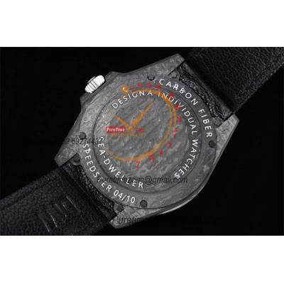 Sea Dweller 43mm Carbon Motley A3235 Automatic Mens Watch Best Edition DIWF Graffiti Dial Nylon Strap