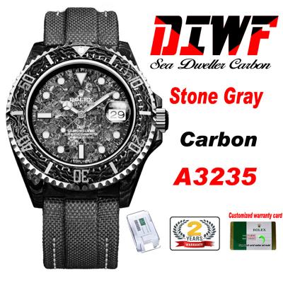 Sea Dweller 43mm Carbon Stone Gray A3235 Automatic...