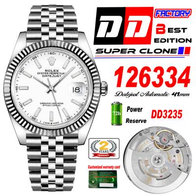 Datejust 41 126334 DD3235 Automatic Mens Watch Bes...