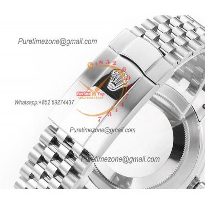 Datejust 41 126334 DD3235 Automatic Mens Watch Best Edition DDF White Stick Dial 904L SS Jubilee Bracelet