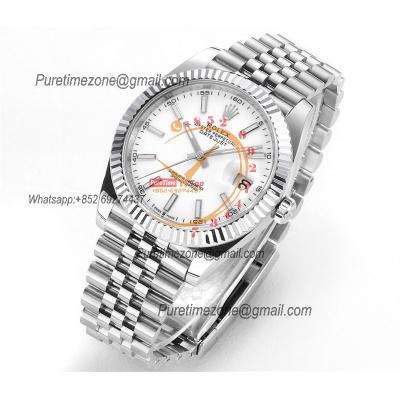 Datejust 41 126334 DD3235 Automatic Mens Watch Best Edition DDF White Stick Dial 904L SS Jubilee Bracelet