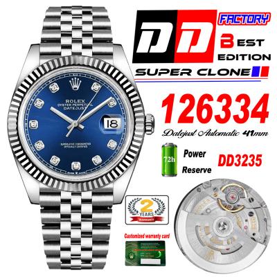 Datejust 41 126334 DD3235 Automatic Mens Watch Bes...