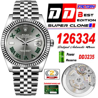 Datejust 41 126334 Wimbledon DD3235 Automatic Mens...