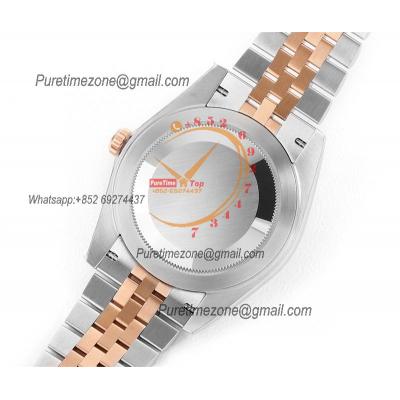 Datejust 41 126331 DD3235 Automatic Mens Watch Best Edition DDF SS/RG Gray Stick Dial 904L SS Jubilee Bracelet