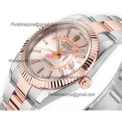 Datejust 41 126331 DD3235 Automatic Mens Watch Best Edition DDF SS/RG Gold Stick Dial 904L SS Oyster Bracelet