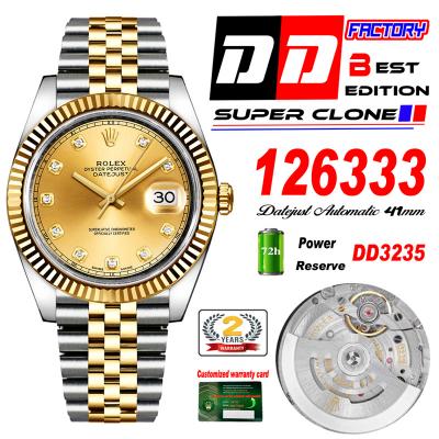 Datejust 41 126333 DD3235 Automatic Mens Watch Bes...