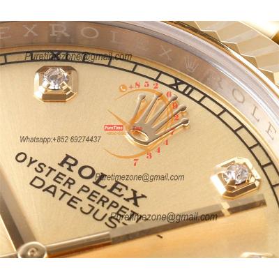 Datejust 41 126333 DD3235 Automatic Mens Watch Best Edition DDF SS/YG Gold Diamonds Dial 904L SS Jubilee Bracelet