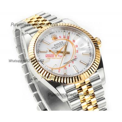 Datejust 41 126333 DD3235 Automatic Mens Watch Best Edition DDF SS/YG White Stick Dial 904L SS Jubilee Bracelet