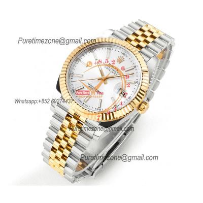 Datejust 41 126333 DD3235 Automatic Mens Watch Best Edition DDF SS/YG White Stick Dial 904L SS Jubilee Bracelet