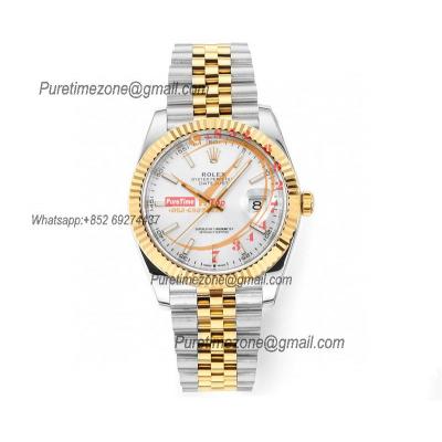 Datejust 41 126333 DD3235 Automatic Mens Watch Best Edition DDF SS/YG White Stick Dial 904L SS Jubilee Bracelet