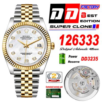 Datejust 41 126333 DD3235 Automatic Mens Watch Bes...