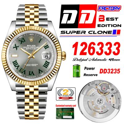 Datejust 41 126333 Wimbledon DD3235 Automatic Mens...