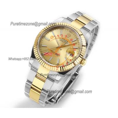 DDatejust 41 126333 DD3235 Automatic Mens Watch Best Edition DDF SS/YG Gold Stick Dial 904L SS Oyster Bracelet