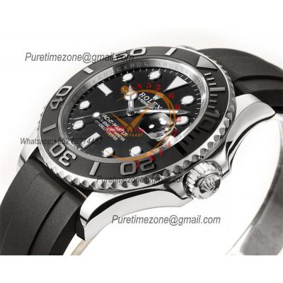 Yacht-Master 42 226659 A3235 Automatic Mens Watch Best Edition DDF 3D Ceramic Bezel Black Dial Oysterflex Strap