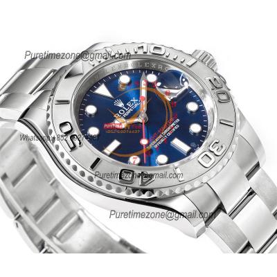 Yacht-Master 40 126622 A3235 Automatic Mens Watch Best Edition DDF Blue Dial 904L SS Oyster Bracelet