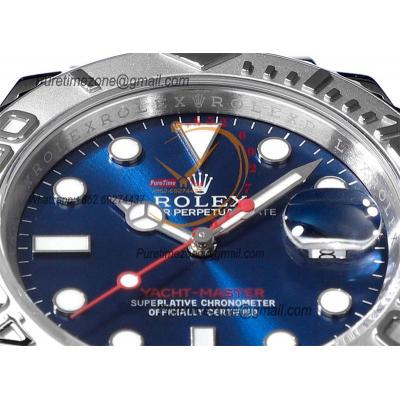 Yacht-Master 40 126622 A3235 Automatic Mens Watch Best Edition DDF Blue Dial 904L SS Oyster Bracelet