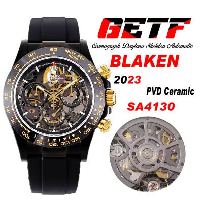 Daytona Blaken SA4130 Automatic Chronograph Mens W...