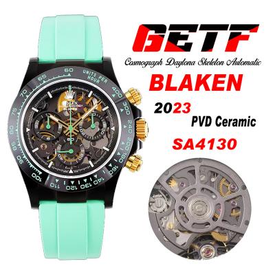 Daytona Blaken SA4130 Automatic Chronograph Mens W...