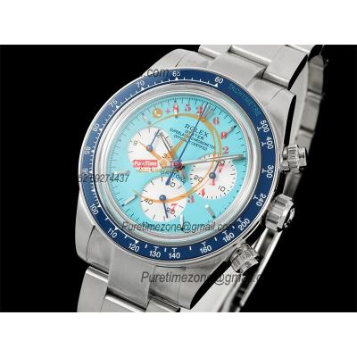 Daytona 116500 Scona Artisans de Genève SA4130 Automatic Chronograph Mens Watch Best Edition ADGF Unveils Blue Dial