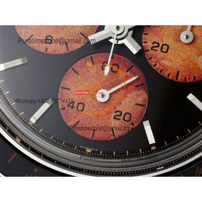 Artisans De GenèveHoney Daytona 116500 Best Edition ADGF SA4130 Autoamtic Chronograph Mens Watch Honey Black Orange Dial