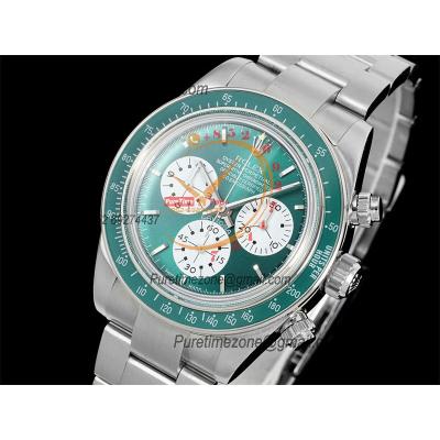 Artisans De GenèveHoney Daytona 116500 Best Edition ADGF SA4130 Autoamtic Chronograph Mens Watch Honey Green Dial 904L