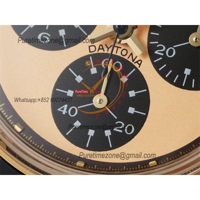 Artisans De GenèveHoney Daytona 116508 Best Edition ADGF SA4130 Autoamtic Chronograph Mens Watch YG Honey Gold Dial