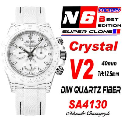 Daytona DIW White Carbon Crystal SA4130 Autoamtic ...