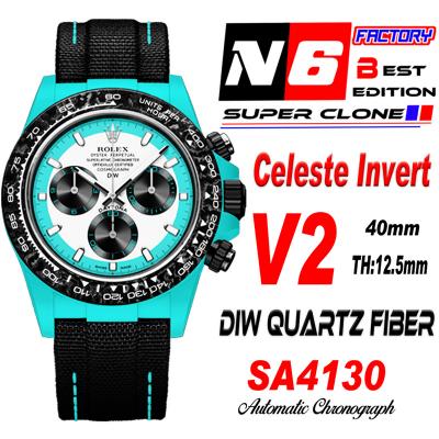 Daytona DIW Blue Carbon Celeste Invert SA4130 Auto...