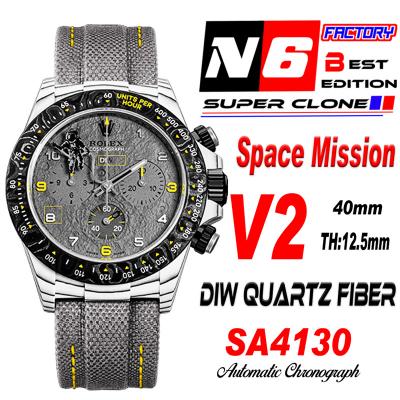 Daytona DIW White Carbon Space Mission SA4130 Auto...