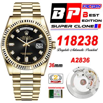 Daydate 36mm 18238 A2836 Automatic Mens Watch Best...