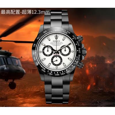 Daytona Blaken Panda A7750 Automatic Chronograph M...