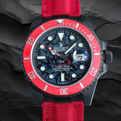 Submariner BLAKEN Forged Carbon  A3135 Automatic M...