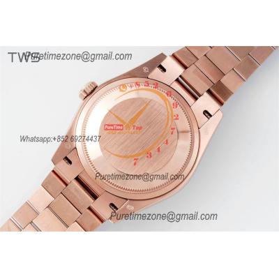 Day Date 36 128235 A2836 Automatic Womens Watch Best Edition TWSF RG MOP Diamonds Dial President Bracelet  CHS