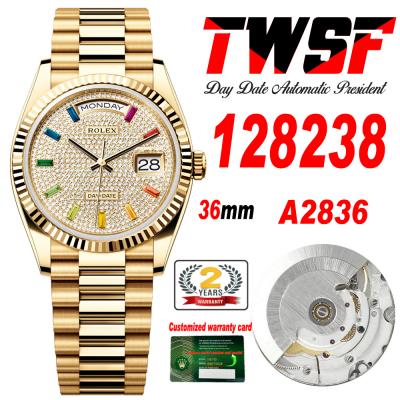 DayDate 36 128238 A2836 Automatic Womens Watch Bes...