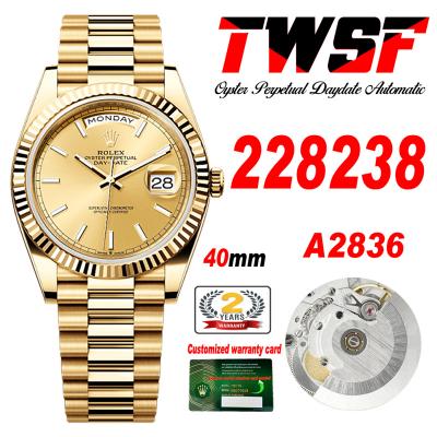 DayDate 40 228238 A2836 Automatic Mens Watch Best ...