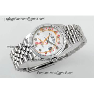 Datejust 36 126234 A3235 Automatic Mens Watch Best Edition TWSF MOP Diamonds Dial Jibilee Bracelet CHS