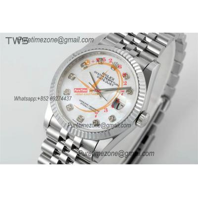 Datejust 36 126234 A3235 Automatic Mens Watch Best Edition TWSF MOP Diamonds Dial Jibilee Bracelet CHS