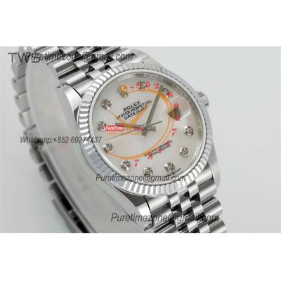 Datejust 36 126234 A3235 Automatic Mens Watch Best Edition TWSF MOP Diamonds Dial Jibilee Bracelet CHS