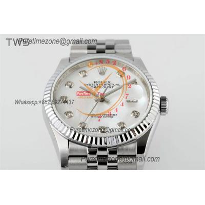 Datejust 36 126234 A3235 Automatic Mens Watch Best Edition TWSF MOP Diamonds Dial Jibilee Bracelet CHS