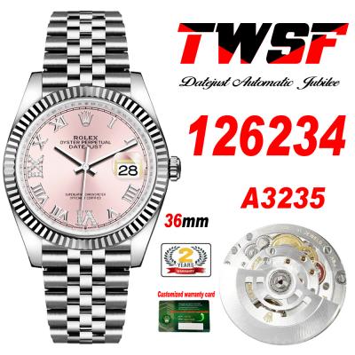 Datejust 36 126234 A3235 Automatic Mens Watch Best...