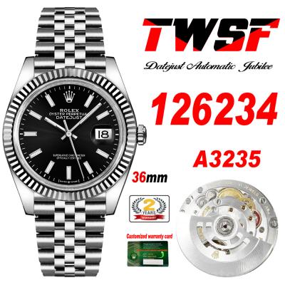 Datejust 36 126234 A3235 Automatic Mens Watch Best...