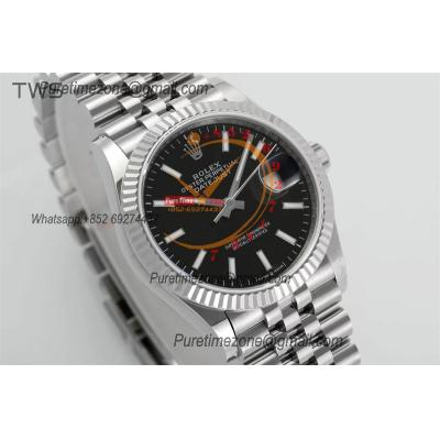 Datejust 36 126234 A3235 Automatic Mens Watch Best Edition TWSF Black Stick Dial Jibilee Bracelet CHS