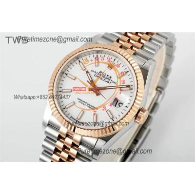 Datejust 36 126231 A3235 Automatic Mens Watch Best Edition TWSF Two Tone RG Whtie Stick Dial Jibilee Bracelet CHS