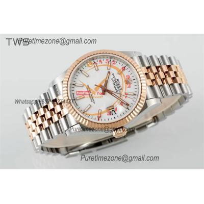 Datejust 36 126231 A3235 Automatic Mens Watch Best Edition TWSF Two Tone RG Whtie Stick Dial Jibilee Bracelet CHS