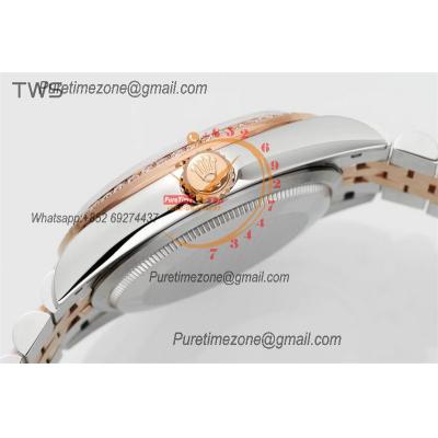 Datejust 36 126281 A3235 Auto Mens Watch Best Edition TWSF Two Tone RG Diamonds Bezel MOP Dial Jibilee Bracelet CHS