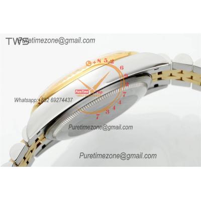 Datejust 36 126233 A3235 Automatic Mens Watch Best Edition TWSF Two Tone YG White Roman Dial Jibilee Bracelet CHS