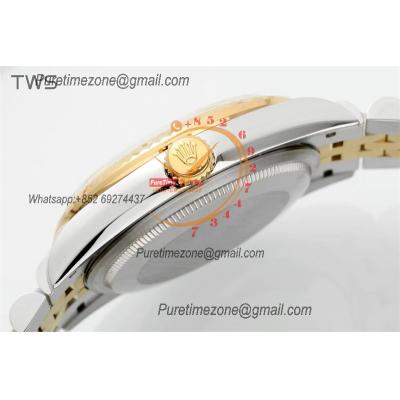 Datejust 36 126233 A3235 Automatic Mens Watch Best Edition TWSF Two Tone YG White Roman Dial Jibilee Bracelet CHS