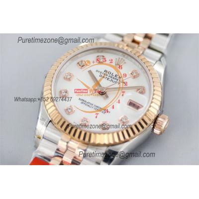 Datejust 31 278271 A2824 Auto Womens Watch Best Edition TWSF Two Tone RG MOP Diamonds Dial Jibilee Bracelet Ladies