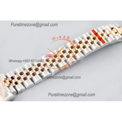 Datejust 31 278381 A2824 Auto Womens Watch Best Edition TWSF Two Tone RG Diamond Bezel MOP Dial Jibilee Bracelet Ladies