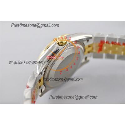 Datejust 31 278273 A2824 Auto Womens Watch Best Edition TWSF Two Tone YG Olive Green Roman Dial Jibilee Bracelet Ladies